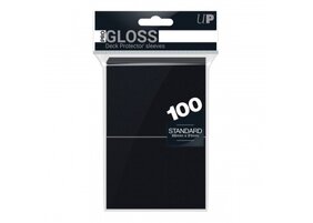 Bild von Ultra Pro - Standard Sleeves - Black (100 Sleeves) 