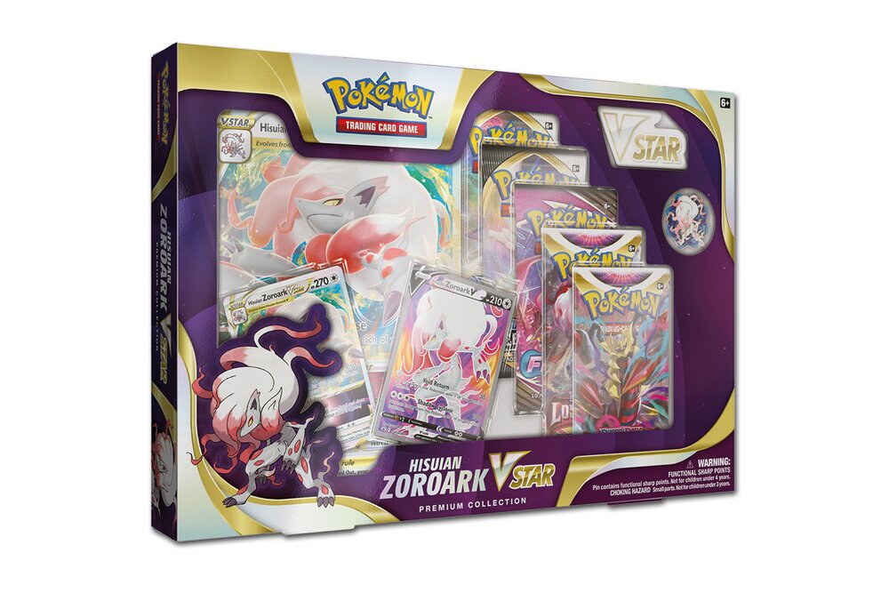 Bild von Pokémon Hisuia Zoroark VStar Premium Collection 