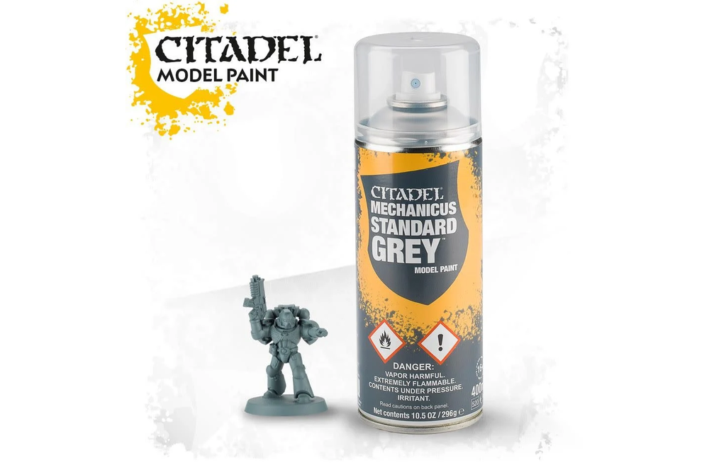 Bild von Citadel Colour Spray - Mechanicus Standard Grey 400ml