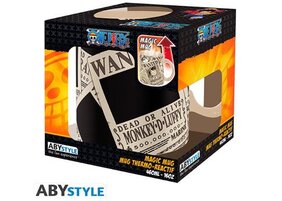 Bild von One Piece - Heat Change Mug Wanted