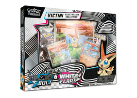 Scarlet & Violet: Black Bolt & White Flare - Victini Illustration