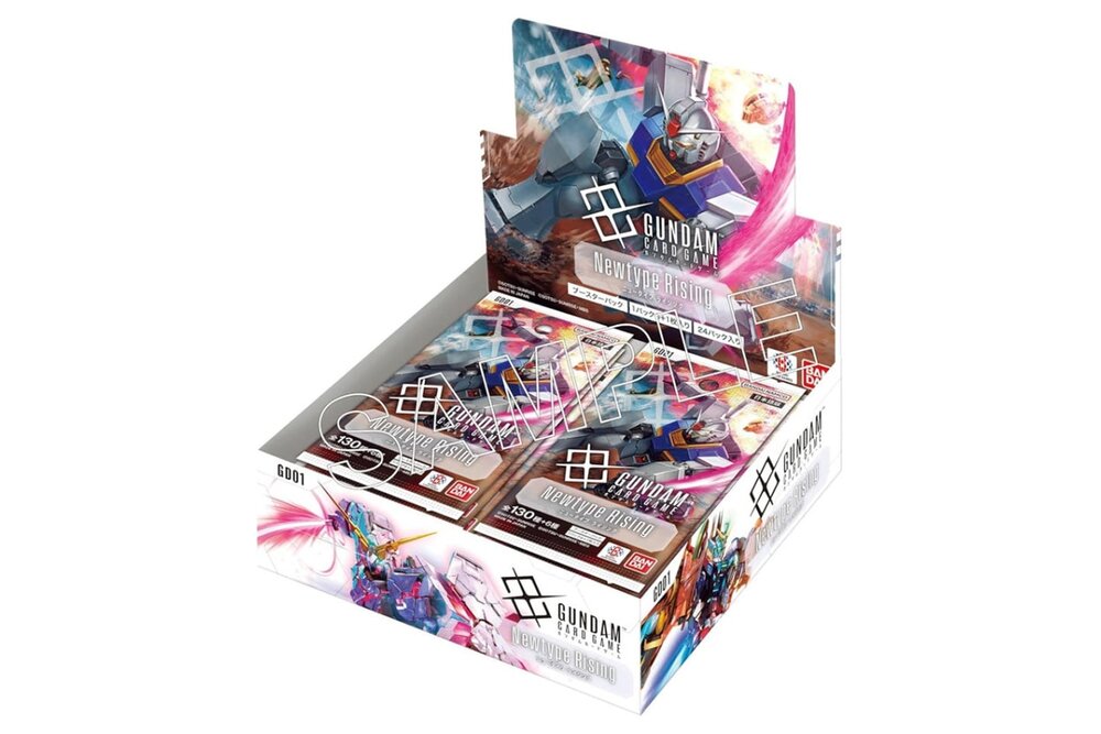 Bild von Gundam Card Game - GD01 Newtype Rising - Display English