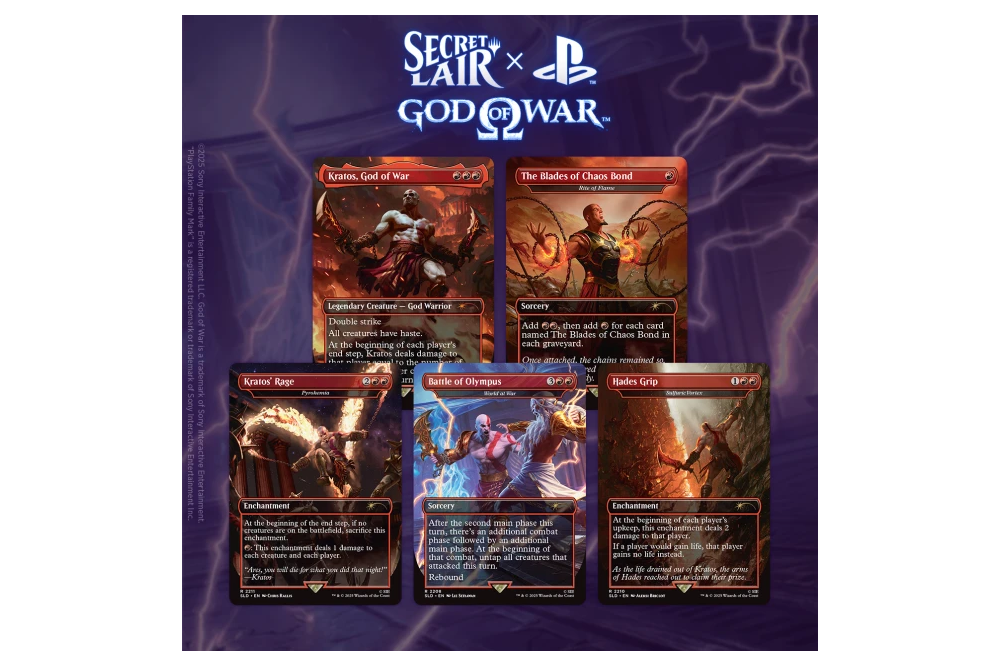 Bild von Secret Lair x God of War: Greek English | Non-Foil