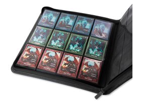 Bild von 12-Pocket QuadRow ZipFolio XenoSkin Black