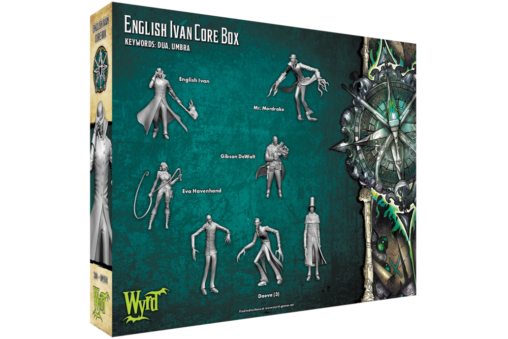Bild von 3E Malifaux - English Ivan Core Box English