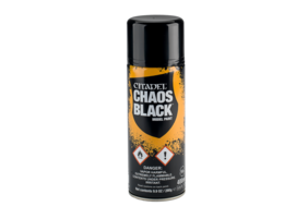 Bild von Citadel Colour Spray - Chaos Black 400ml